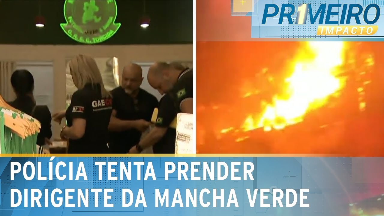 Morte de torcedor: Polícia faz buscas por presidente da Mancha Verde | Primeiro Impacto (01/11/24)