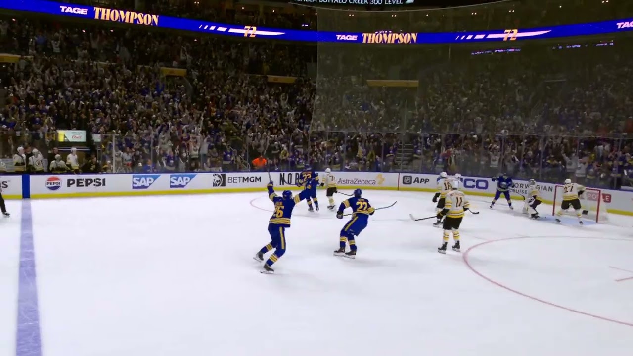 Buffalo Crowd Pops But They Get Progressively Louder