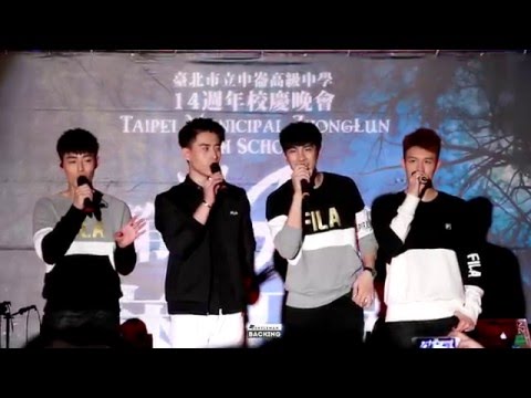 151225 Genleman 中崙高中校唱 - Santa Claus is coming to town / Ladies & Gentleman -
