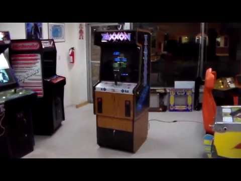 Sega's classic ZAXXON Arcade Machine - The Original Coin Operated Cabinet From The Early 80's!