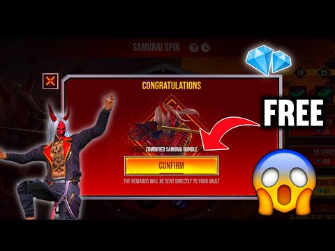 Zombified Samurai Bundle Again 🤑 | Spend 5000+ Diamond In Samurai Spin Event 😭