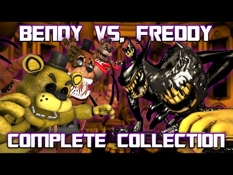 "Bendy Vs. Freddy" -The COMPLETE COLLECTION (parts 1-3)