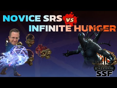 Novice beats Infinite Hunger  in SSF (Writhing Invitation)
