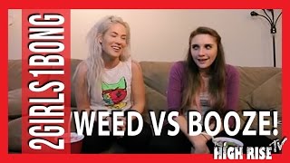Alcohol vs Marijuana - Playing Trivia by HighRise TV