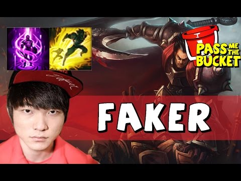 Faker as Darius vs Karthus TOP - S5 Challenger SoloQ - League of Legends