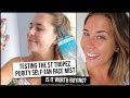 St Tropez Purity Self Tanning Face Mist Review! | xameliax
