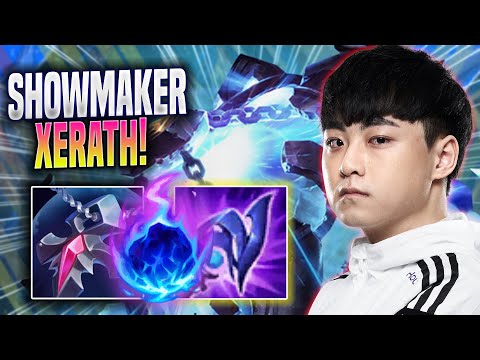 SHOWMAKER PERFECT GAME WITH XERATH! - DK ShowMaker Plays Xerath MID vs Syndra! | Preseason 2023
