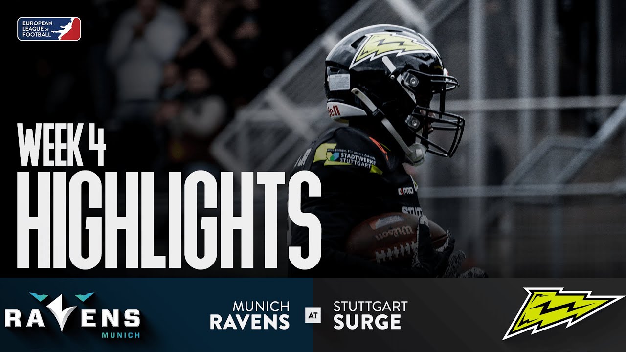 WEEK 04: Munich Ravens @ Stuttgart Surge - Highlights | Week 4 | Season 2025