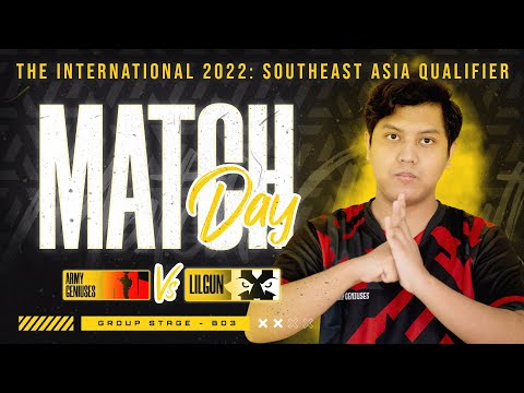 Army Geniuses vs Lilgun // TI11 SEA Qualifier