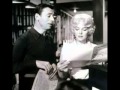 Marilyn Monroe and Yves Montand 