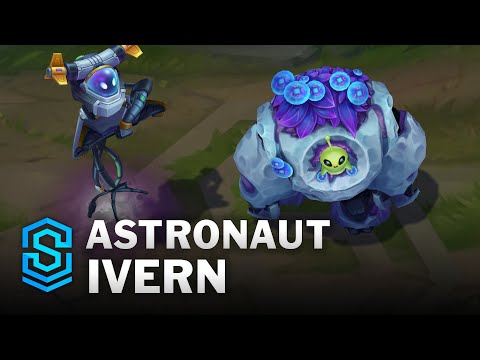 Astronaut Ivern Skin Spotlight - Pre-Release - PBE Preview - League of Legends
