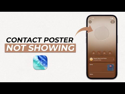 How to Fix Contact Poster Not Showing on iPhone After iOS 26 Update?