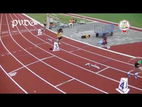 ICG 2015 - Girls 4x100m relay - heat 1