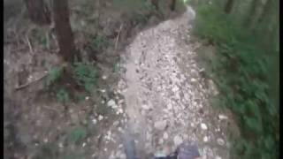 preview picture of video 'MTB San Zeno - (Trail) - Pizzon'