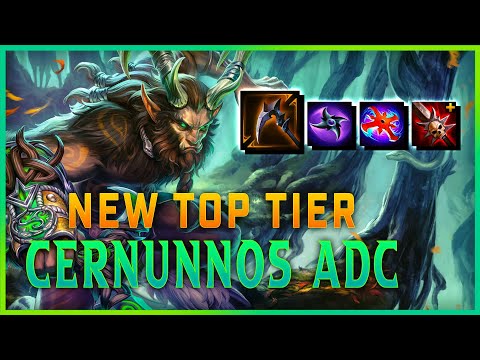 THIS IS WHY CERNUNNOS IS A TOP TIER PICK! - Smite Cernunnos ADC