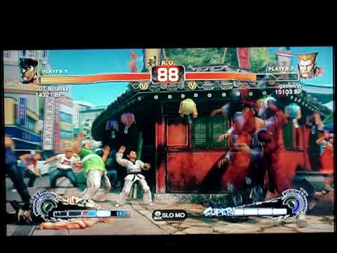 SSF4: SGT Botasky (Bison) vs gameinn (Guile) - Japanese XBL ranked