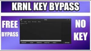 How to BYPASS KRNL Key system 2023