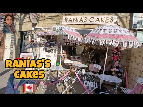 Exploring Rania's Cakes | Aesthetic Cafe Vlog in Mississauga | Pakistani Vlogger in Canada 🍁🇨🇦🍁
