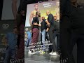 Magny and Garry wouldn’t stop talking to each other ?