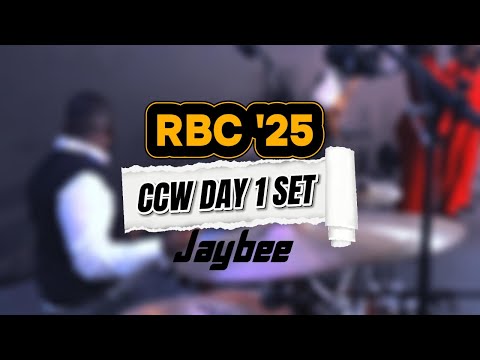 REBOOTCAMP 2025 DAY 1 | CCW PRAISE SET | JAYBEE | DRUM CAM