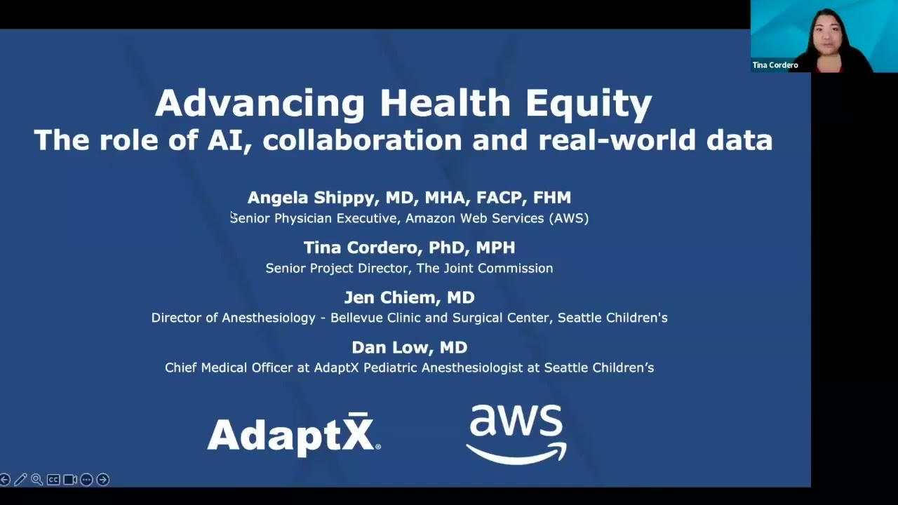 Becker's Webinar: Advancing health equity: The role of AI, collaboration and real-world data