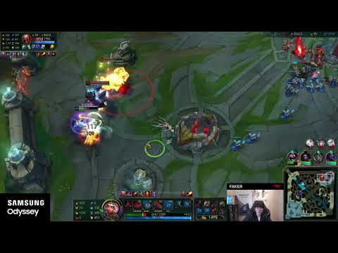 Faker with the afk double kill