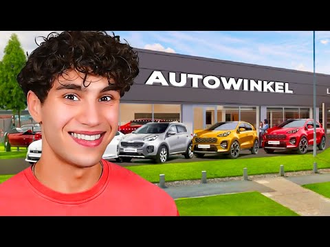 Alex opent een AUTO WINKEL!