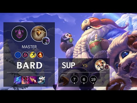 Bard Support vs Lux - EUW Master Patch 11.3