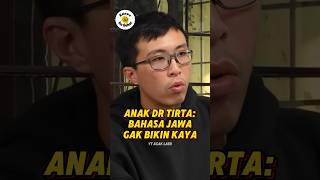 Download lagu ANAK DR TIRTA: BAHASA JAWA NGGAK BIKIN KAYA 😂 mp3