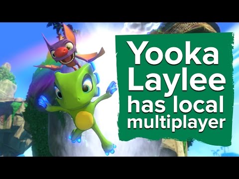 Yooka Laylee has local multiplayer - new trailer