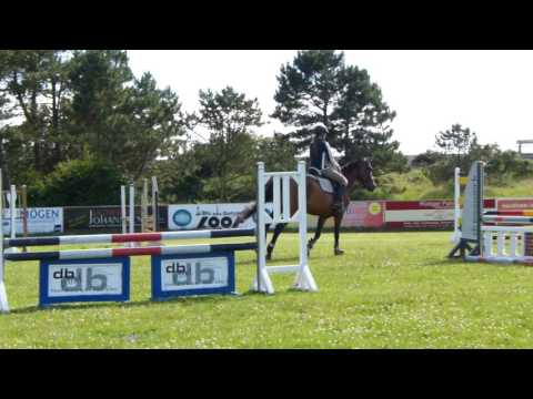 Springtraining 05.07.17 im Reitstall Dreililien an der Nordsee || Holsteiner || Pacoursspringen