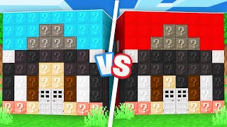 Minecraft Lucky Block Battle Race Challenge!