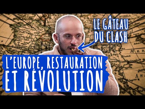 L'Europe, entre Restauration et révolution - Réussir son étude de doc en Histoire - 1ère