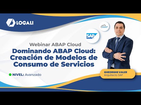ABAP Cloud Dominando ABAP Cloud: Creación de Modelos de Consumo de Servicios