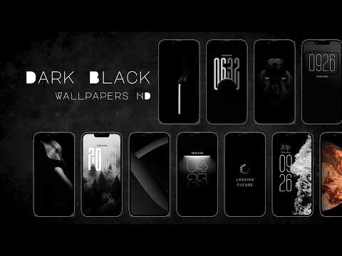 Dark Black Wallpaper HD