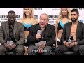 TERENCE CRAWFORD VS AMIR KHAN - THE FULL FINAL PRESS CONFERENCE & FACE OFF VIDEO