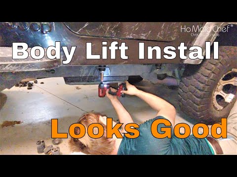 How To Install A Body Lift || Jeep Mods E43