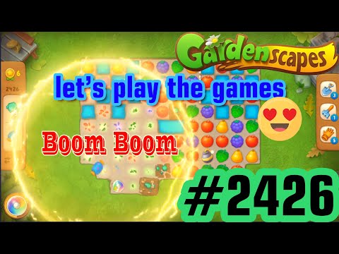 GARDENSCAPES - Level 2426 | Gameplay Walkthrough [ Plarix ]