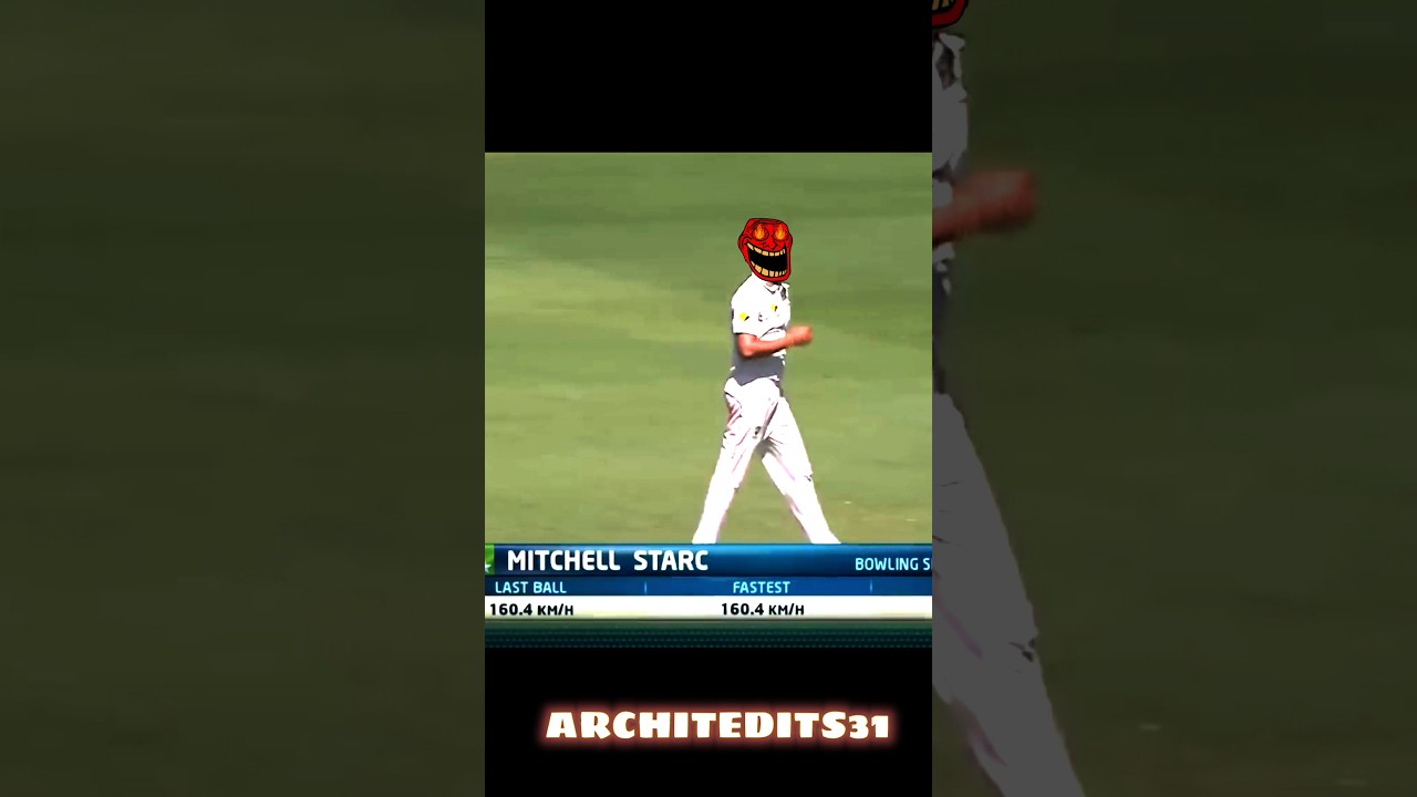 Mitchell Starc (160.4kmph) in Test ||@ARCHITEDITS31|| #Cricket #sg #cricketaustralia