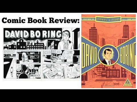 COMIC BOOK NOSTALGIA: David Boring by Daniel Clowes