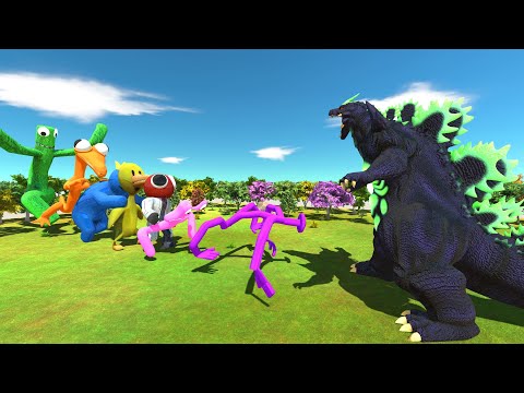 Super Godzilla vs ALL Rainbow Friends - Animal Revolt Battle Simulator