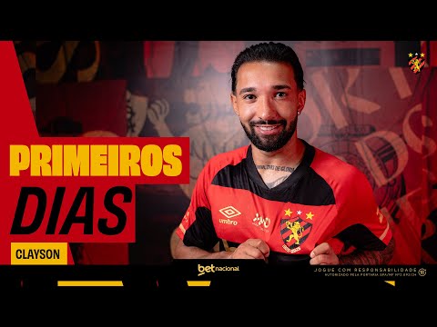 First days of striker Clayson at Sport.