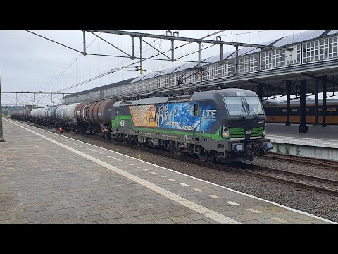 groene vrim en lte 193 232 fly duchtman en rfo 1830 in amersfoort centraal op 15 juli 2021