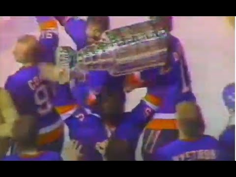 Game 4 1982 Stanley Cup Final Islanders @ Canucks highlights