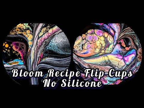 (164) Flip Cups With Bloom Recipe ~ No Silicone ~ Double Video ~ #TLP