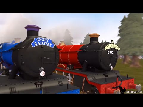 STblackST Red Team's Euro Trip Deleted train scene