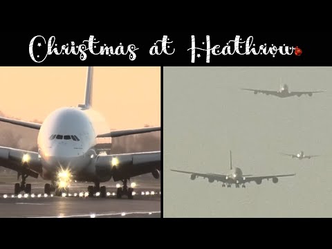 LIVE: Christmas at London Heathrow Airport
