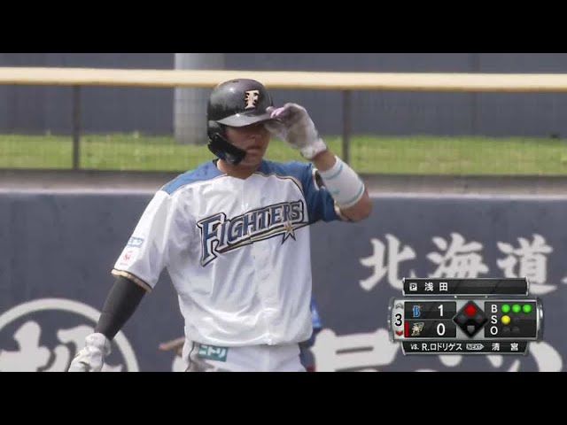 【ファーム】ファイターズ・田宮 チャンスを広げる盗塁を決める!! 2021/6/24 F-DB(ファーム)