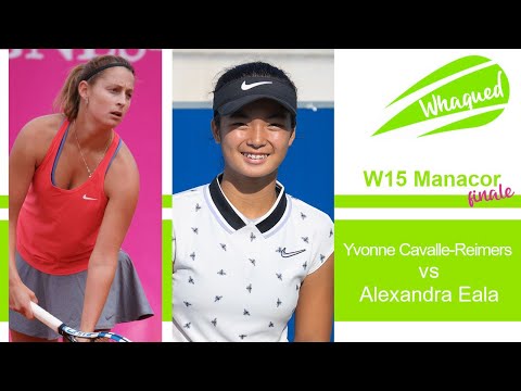 Alexandra Eala vs Yvonne Cavalle-Reimers - Final Manacor 2021