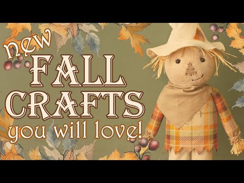 Rustic and Vintage Fall Crafts You Will Love